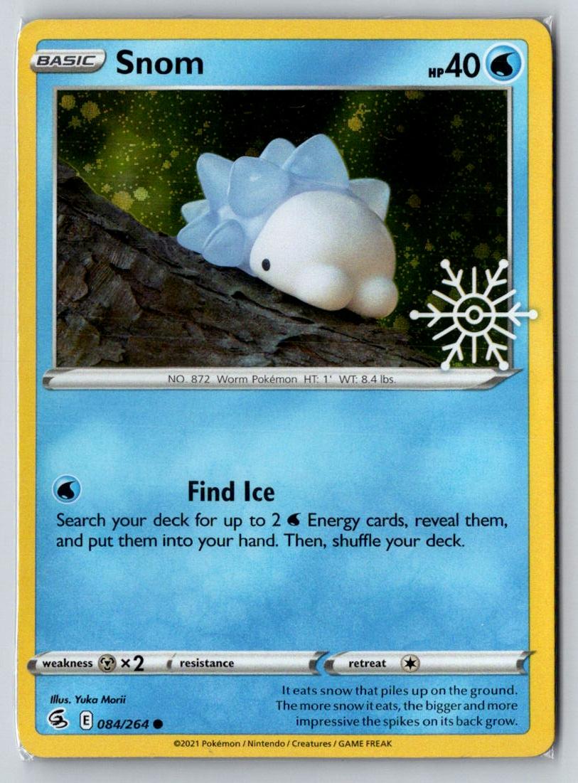 Snom 084/264 Fusion Strike Pokemon *SEALED*