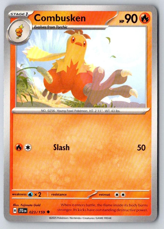 Combusken 023/159 Uncommon Journey Together Pokemon Near Mint