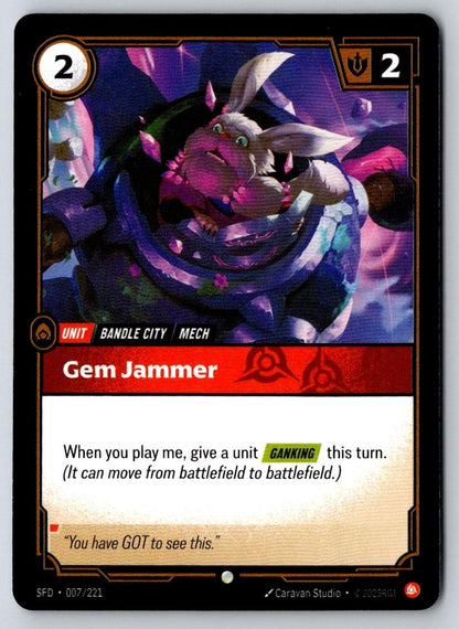 Gem Jammer 007/221 Common Spiritforged Riftbound Near Mint