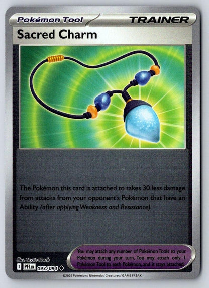 Sacred Charm 093/094 Uncommon Phantasmal Flames Pokemon Near Mint