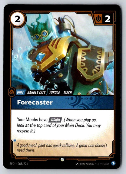 Forecaster 065/221 Common Spiritforged Riftbound Near Mint