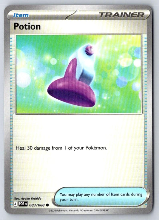 Potion 083/088 Common Perfect Order Pokemon Near Mint