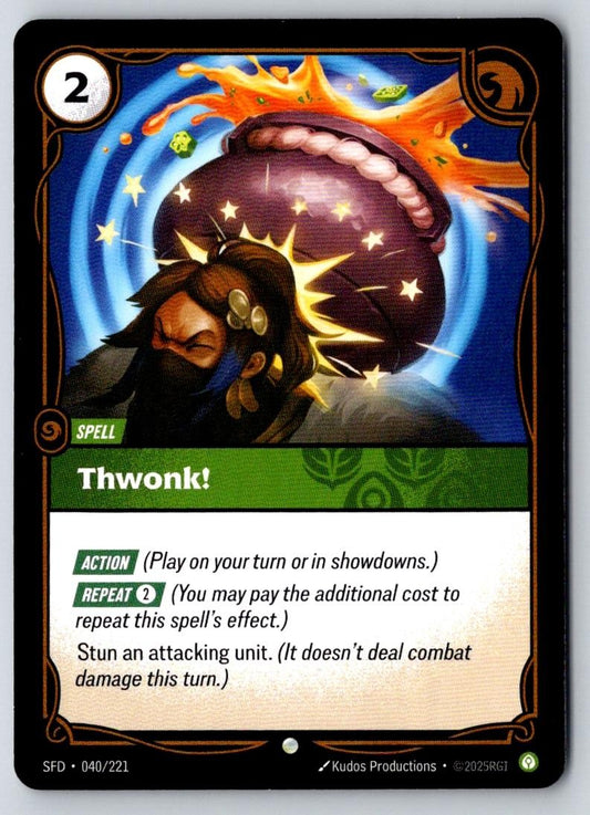 Thwonk! 040/221 Common Spiritforged Riftbound Near Mint