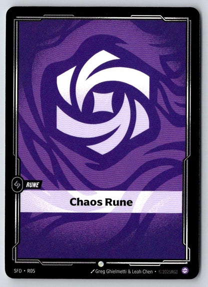 Chaos Rune R05 Common Vendetta Riftbound Near Mint