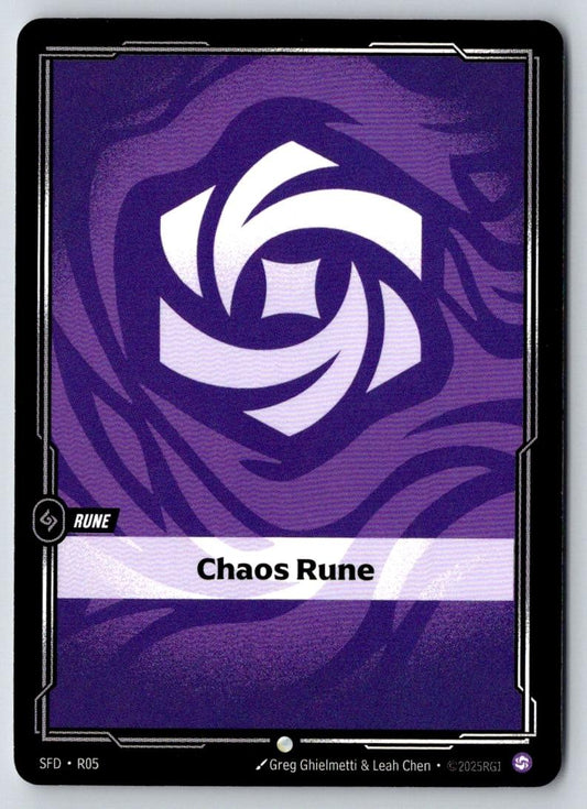 Chaos Rune R05 Common Vendetta Riftbound Near Mint