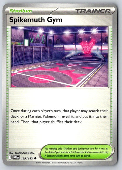 Spikemuth Gym 169/182 Uncommon Destined Rivals Pokemon Near Mint