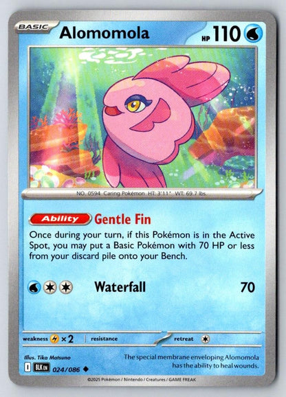 Alomomola 024/086 Uncommon Black Bolt Pokemon Near Mint