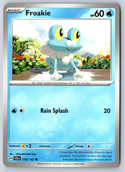Froakie 39/142 Common Stellar Crown Pokemon Near Mint