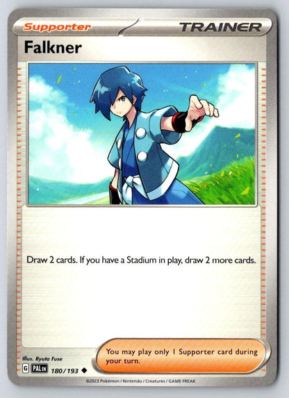 Falkner 180/193 Uncommon Paldea Evolved Pokemon Near Mint
