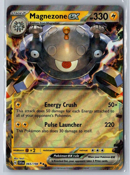Magnezone ex 065/198 Double Rare Scarlet & Violet Pokemon Near Mint