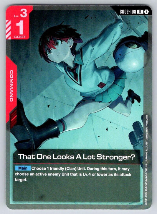 That One Looks A Lot Stronger? GD02-108 UC Dual Impact Gundam Near Mint