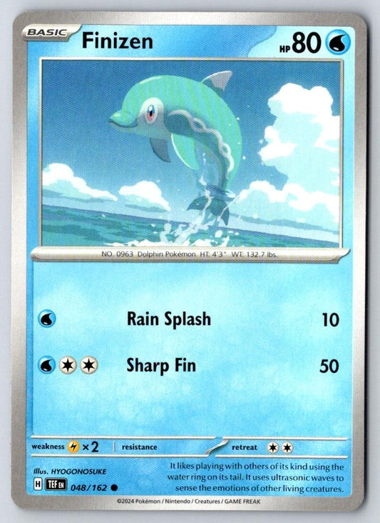 Finizen 048/162 Common Temporal Forces Pokemon Near Mint