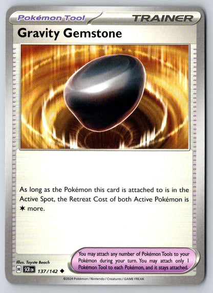 Gravity Gemstone 137/142 Uncommon Stellar Crown Pokemon Near Mint