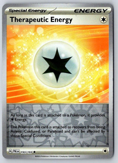 Therapeutic Energy 193/193 Uncommon Paldea Evolved Pokemon Near Mint