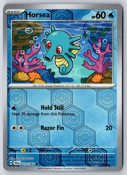 Horsea 010/064 Common Shrouded Fable Pokemon Near Mint