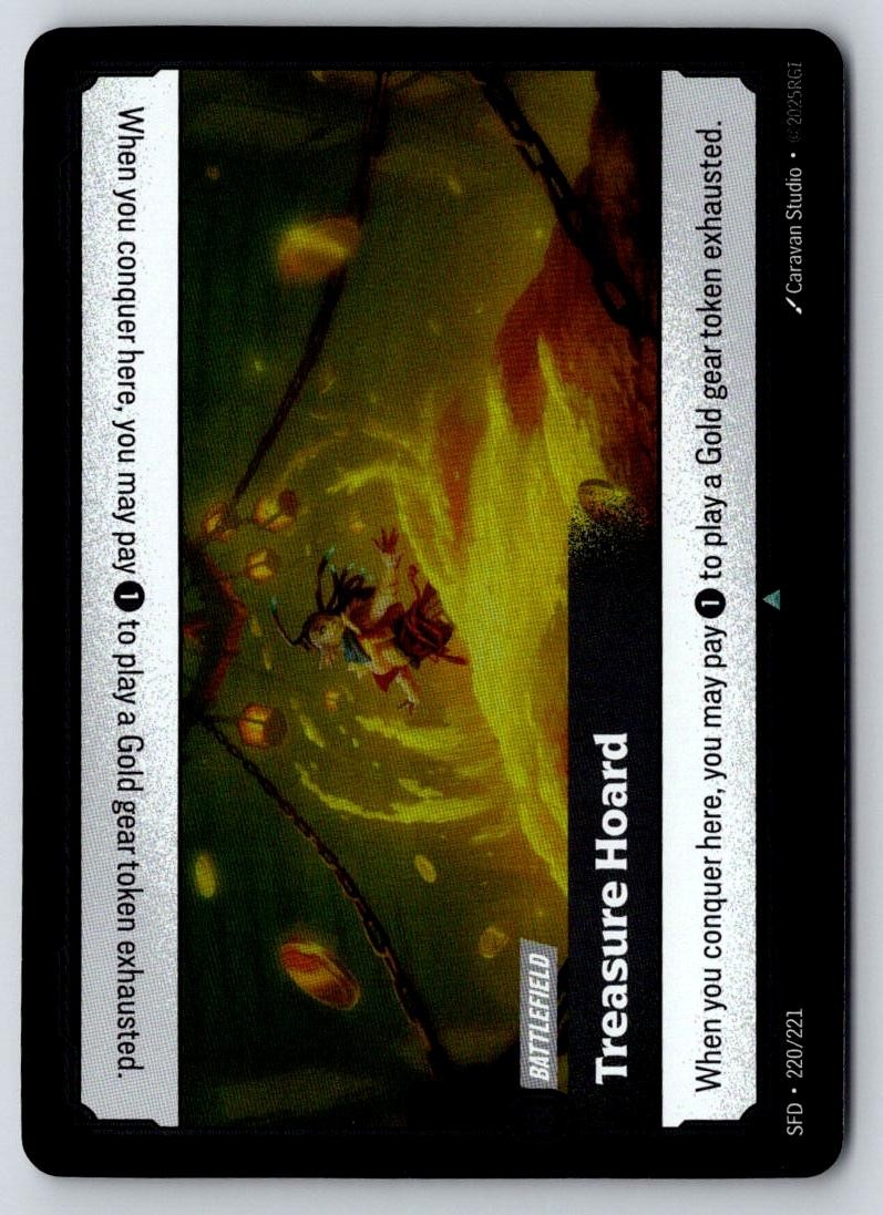 Treasure Hoard 220/221 Uncommon Spiritforged Riftbound Near Mint