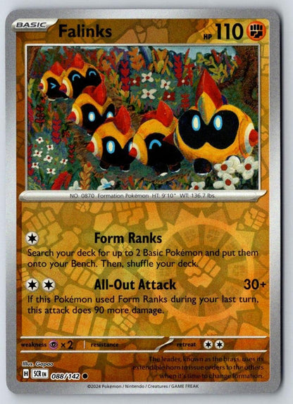 Falinks 88/142 Common Stellar Crown Pokemon Near Mint
