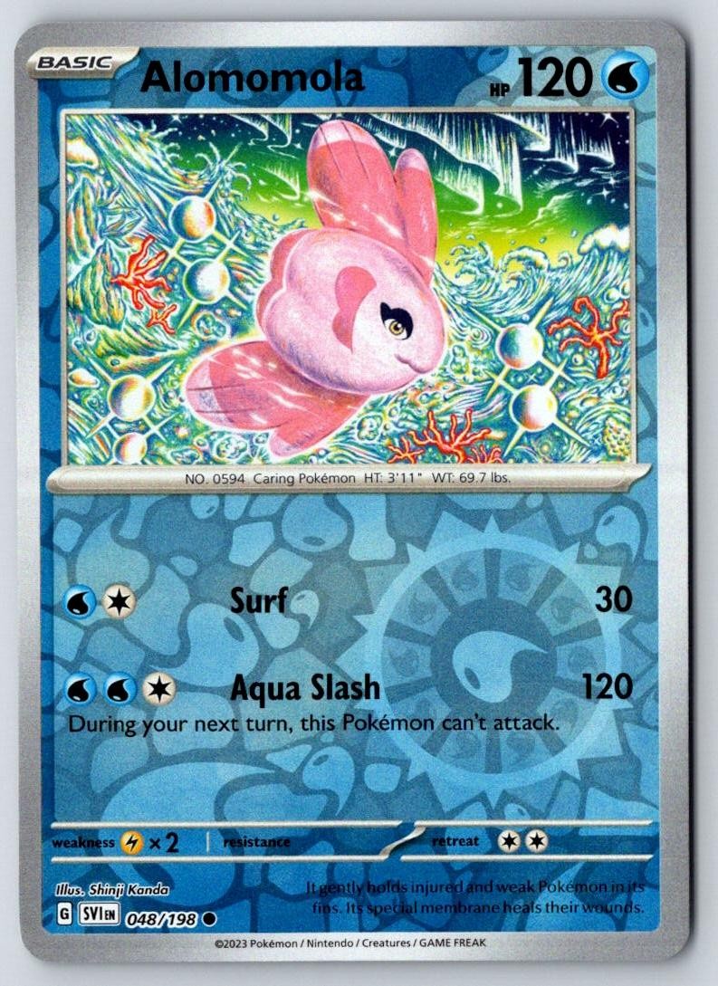 Alomomola 048/198 Common Scarlet & Violet Pokemon Near Mint