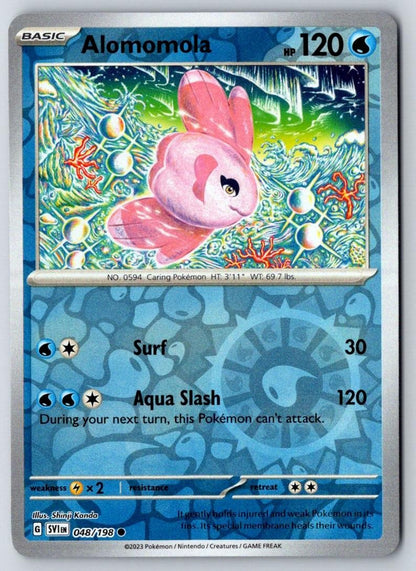 Alomomola 048/198 Common Scarlet & Violet Pokemon Near Mint