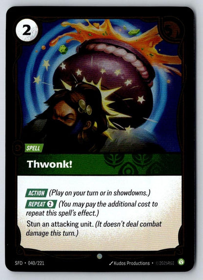 Thwonk! 040/221 Common Spiritforged Riftbound Near Mint