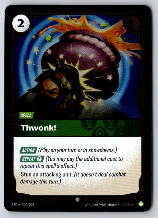 Thwonk! 040/221 Common Spiritforged Riftbound Near Mint