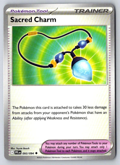 Sacred Charm 093/094 Uncommon Phantasmal Flames Pokemon Near Mint
