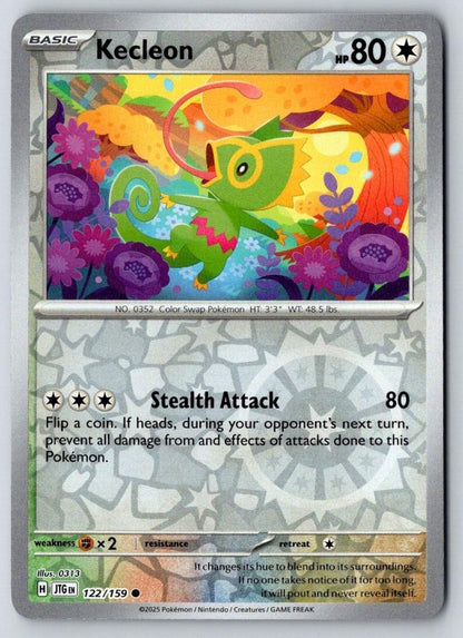 Kecleon 122/159 Common Journey Together Pokemon Near Mint