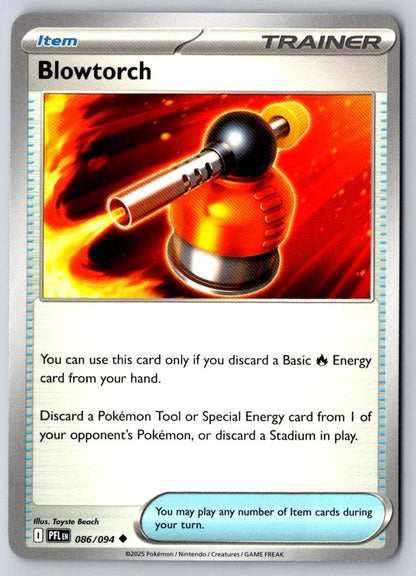 Blowtorch 086/094 Uncommon Phantasmal Flames Pokemon Near Mint