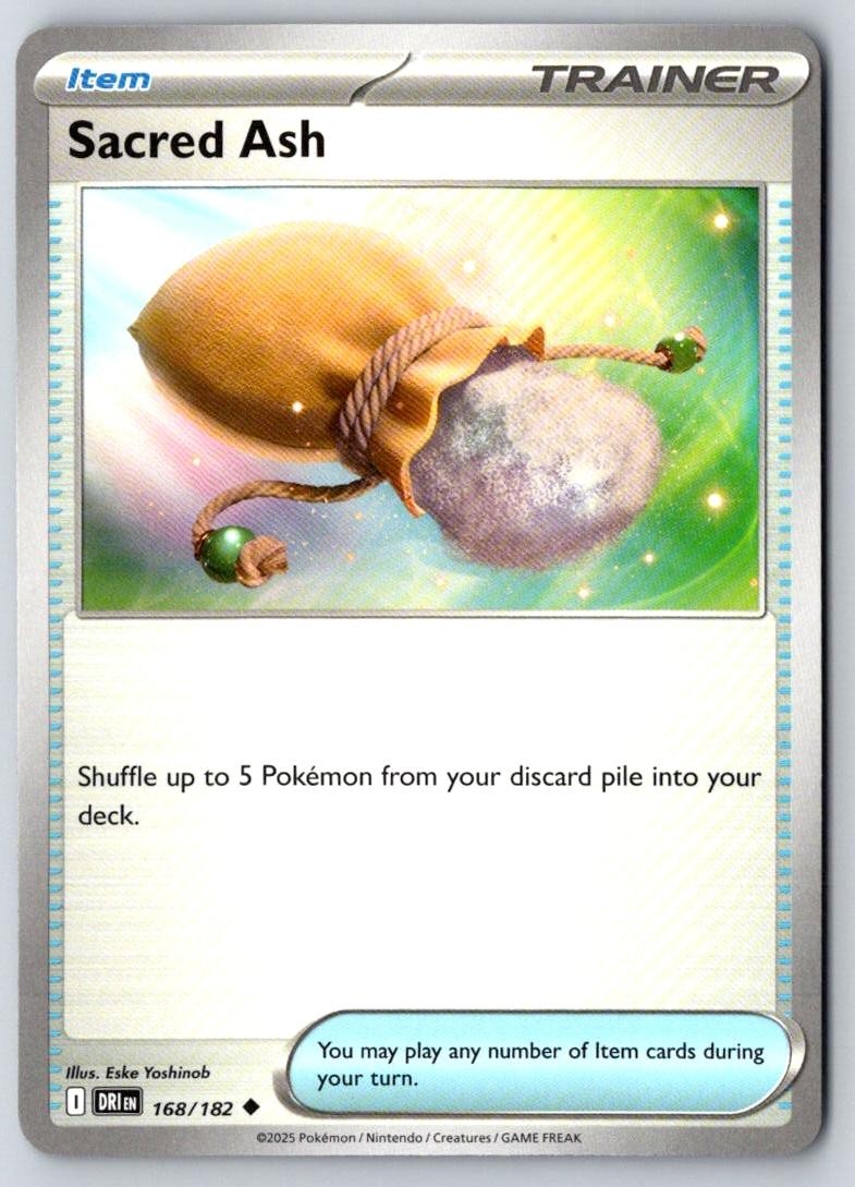 Sacred Ash 168/182 Uncommon Destined Rivals Pokemon Near Mint