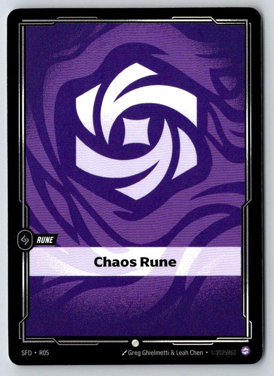 Chaos Rune R05 Common Vendetta Riftbound Near Mint