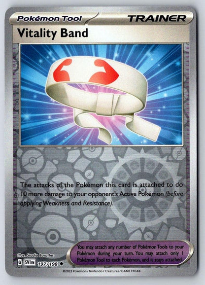 Vitality Band 197/198 Uncommon Scarlet & Violet Pokemon Near Mint