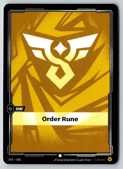 Order Rune R06 Common Vendetta Riftbound Near Mint
