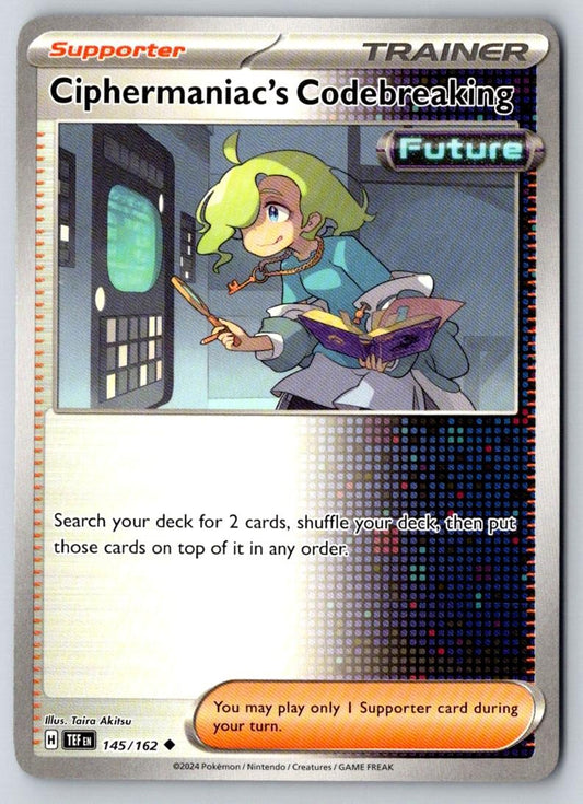Ciphermaniac's Codebreaking 145/162 Uncommon Temporal Forces Pokemon Near Mint