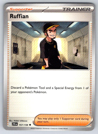 Ruffian 157/159 Uncommon Journey Together Pokemon Near Mint