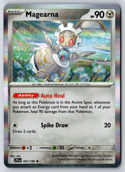 Magearna 107/159 Rare Journey Together Pokemon Holo Near Mint