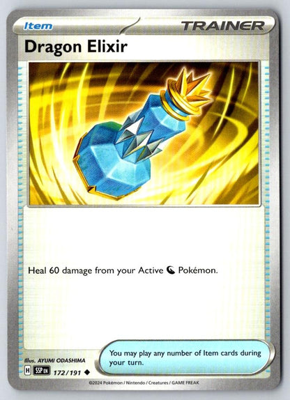Dragon Elixir 172/191 Uncommon Surging Sparks Pokemon Near Mint
