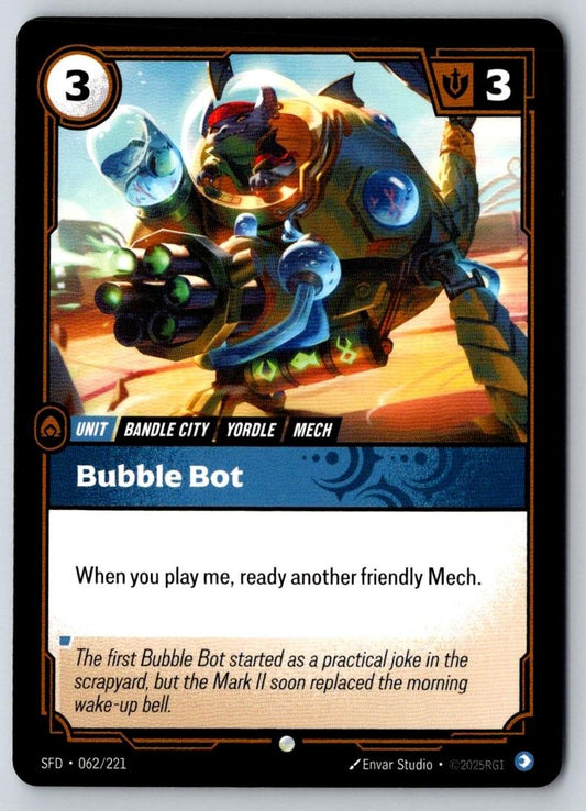 Bubble Bot 062/221 Common Spiritforged Riftbound Near Mint
