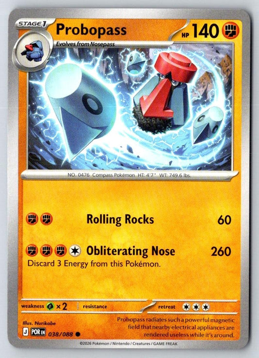 Probopass 038/088 Common Perfect Order Pokemon Near Mint