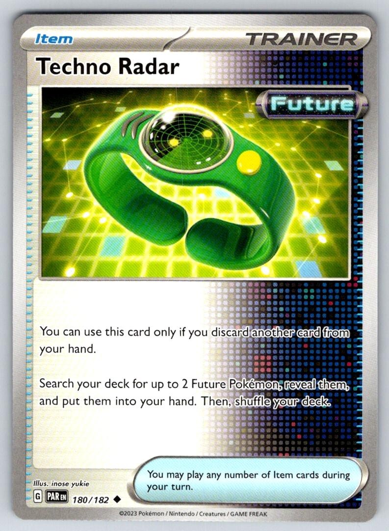 Techno Radar 180/182 Uncommon Paradox Rift Pokemon Near Mint