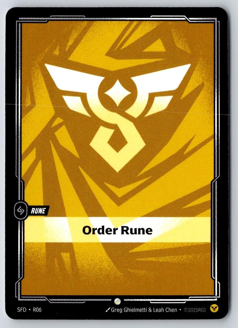 Order Rune R06 Common Vendetta Riftbound Near Mint