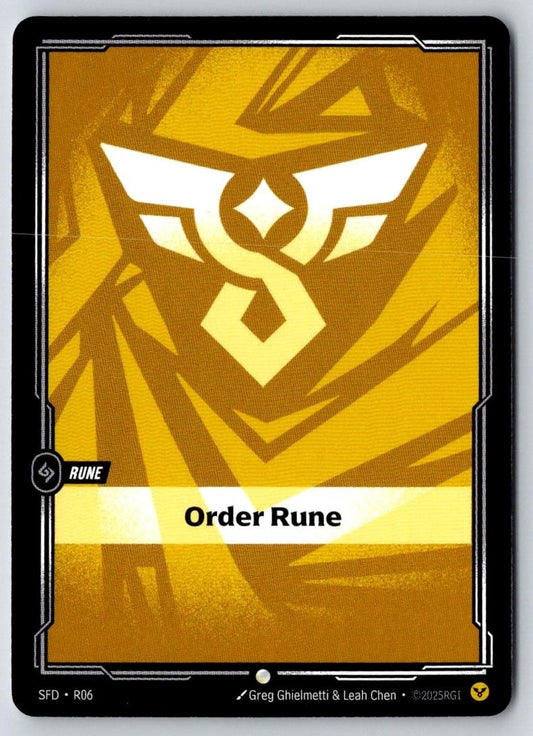 Order Rune R06 Common Vendetta Riftbound Near Mint