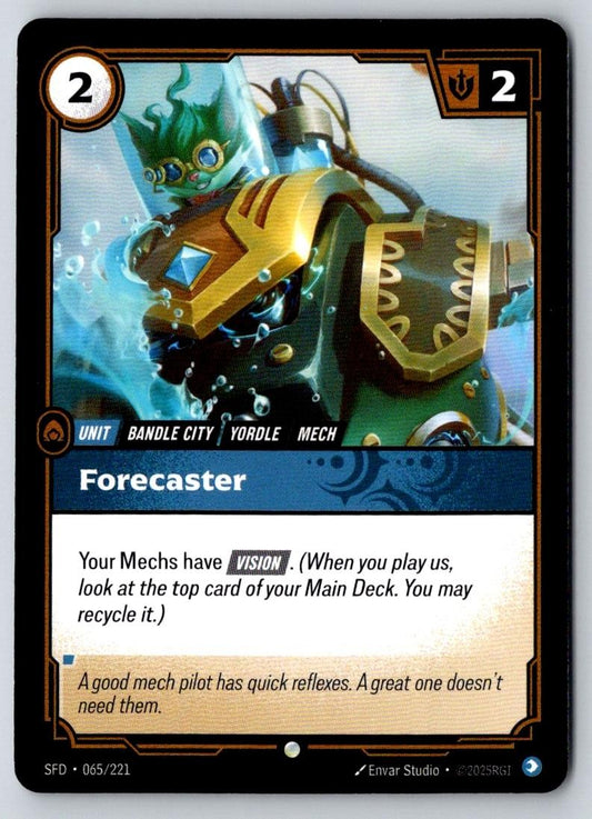 Forecaster 065/221 Common Spiritforged Riftbound Near Mint