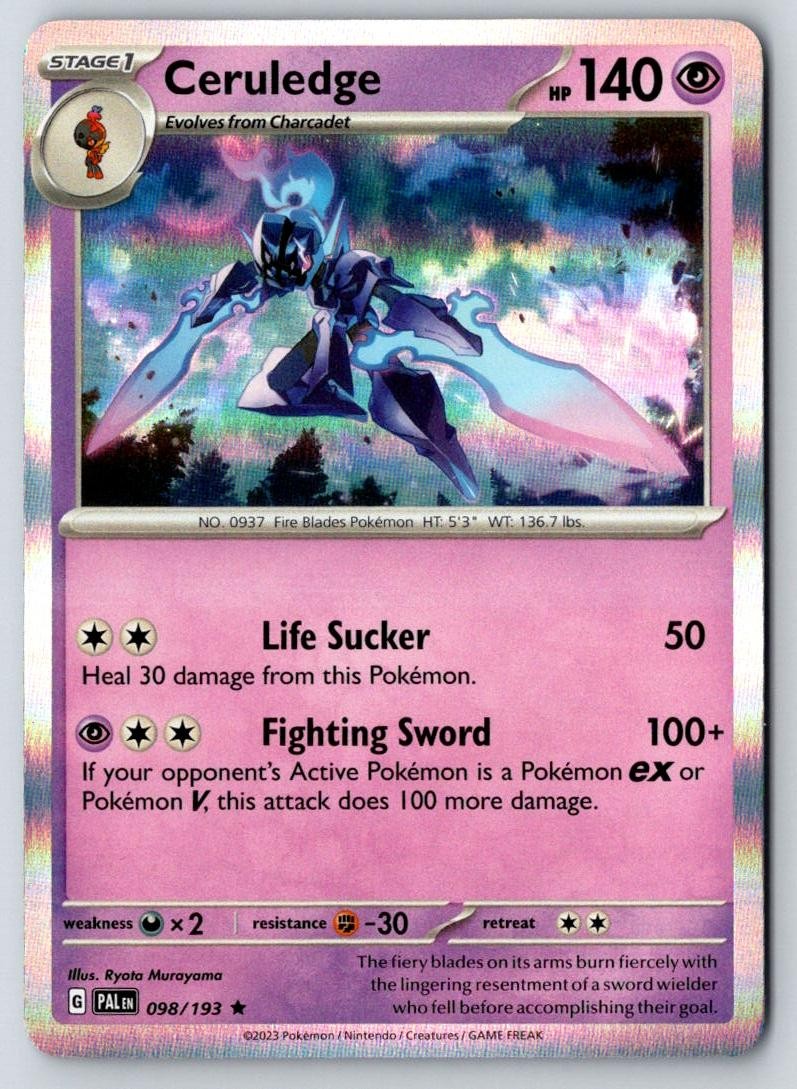 Ceruledge 098/193 Promo Miscellaneous Cards & Products Pokemon NM
