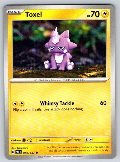 Toxel 069/182 Common Paradox Rift Pokemon Near Mint