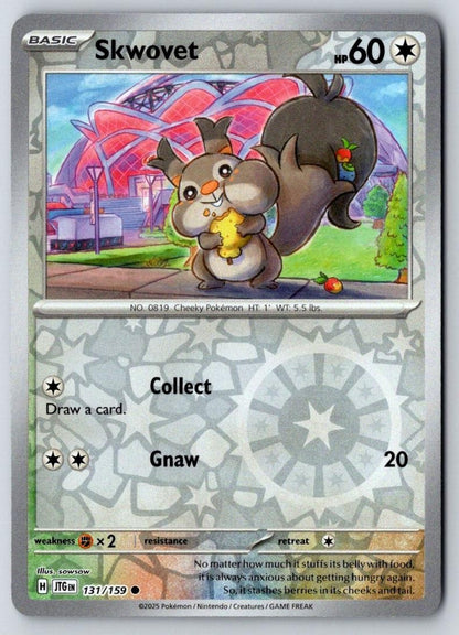 Skwovet 131/159 Common Journey Together Pokemon Near Mint