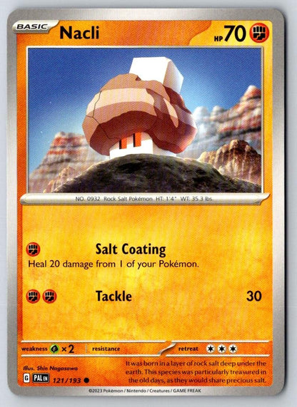 Nacli 121/193 Common Paldea Evolved Pokemon Near Mint
