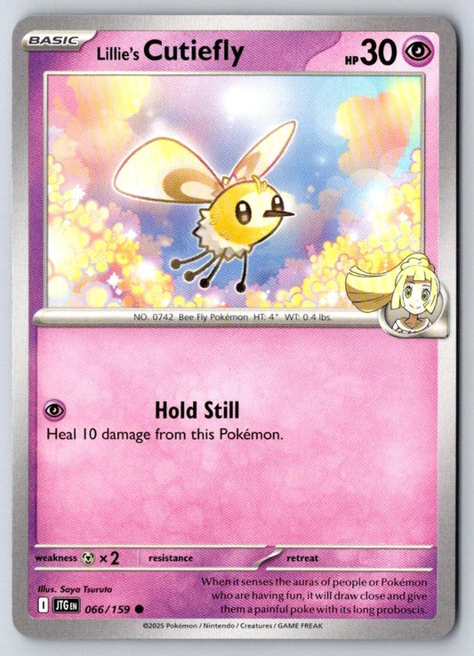 Lillie's Cutiefly 066/159 Common Journey Together Pokemon Near Mint