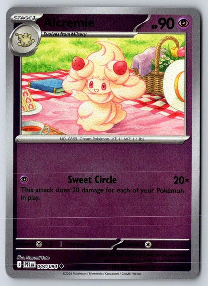 Alcremie 044/094 Uncommon Phantasmal Flames Pokemon Near Mint