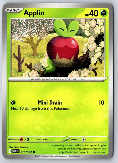 Applin 016/182 Common Destined Rivals Pokemon Near Mint