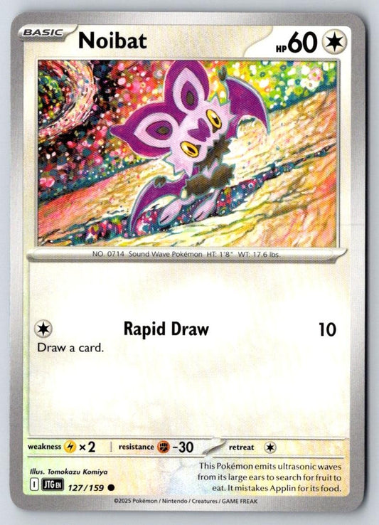 Noibat 127/159 Common Journey Together Pokemon Near Mint